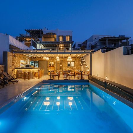 Mykonos Residence Villas & Suites Merchia Beach Экстерьер фото