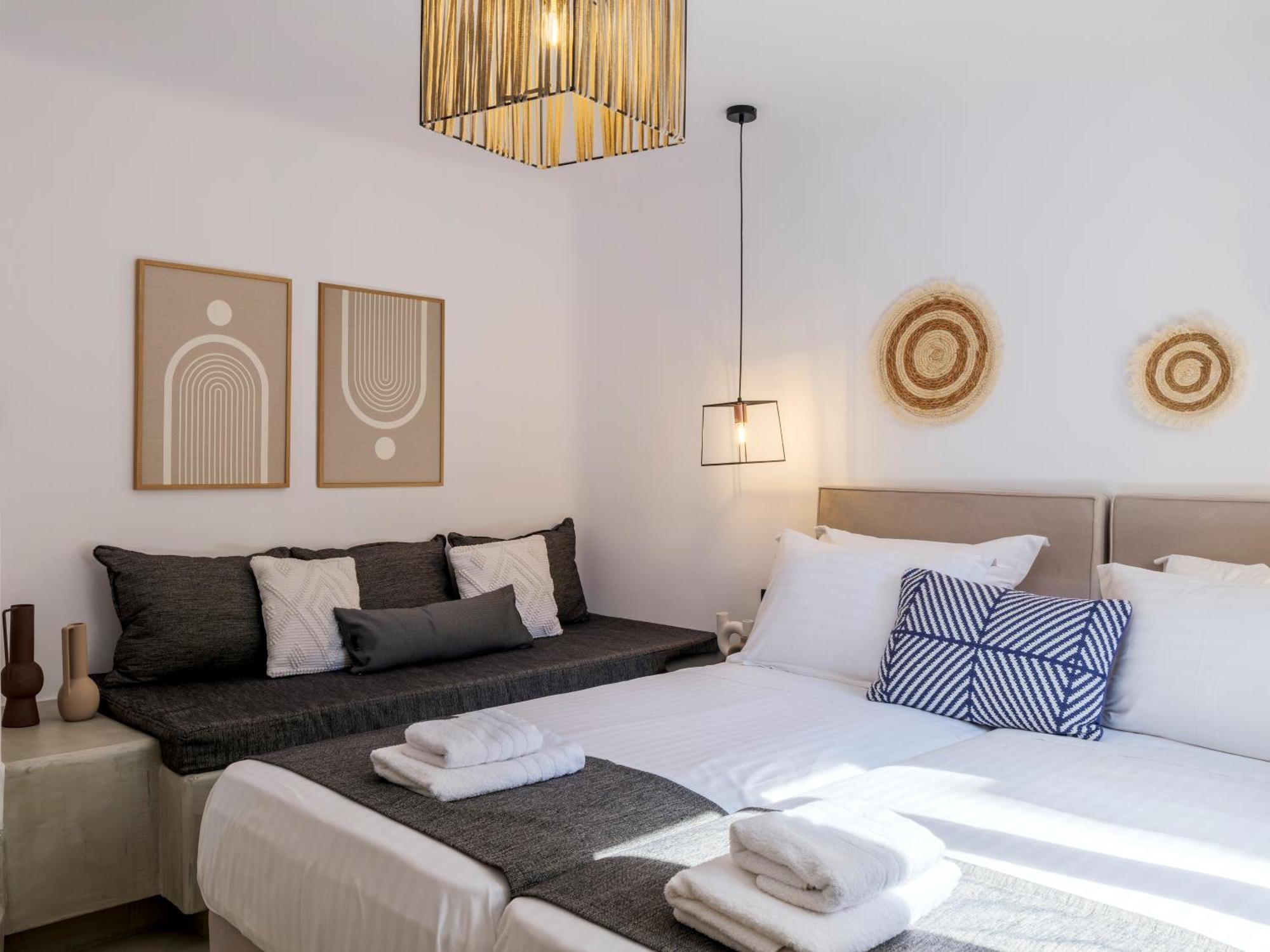 Mykonos Residence Villas & Suites Merchia Beach Экстерьер фото