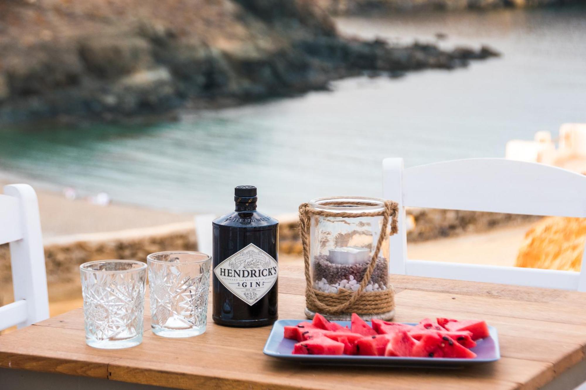 Mykonos Residence Villas & Suites Merchia Beach Экстерьер фото