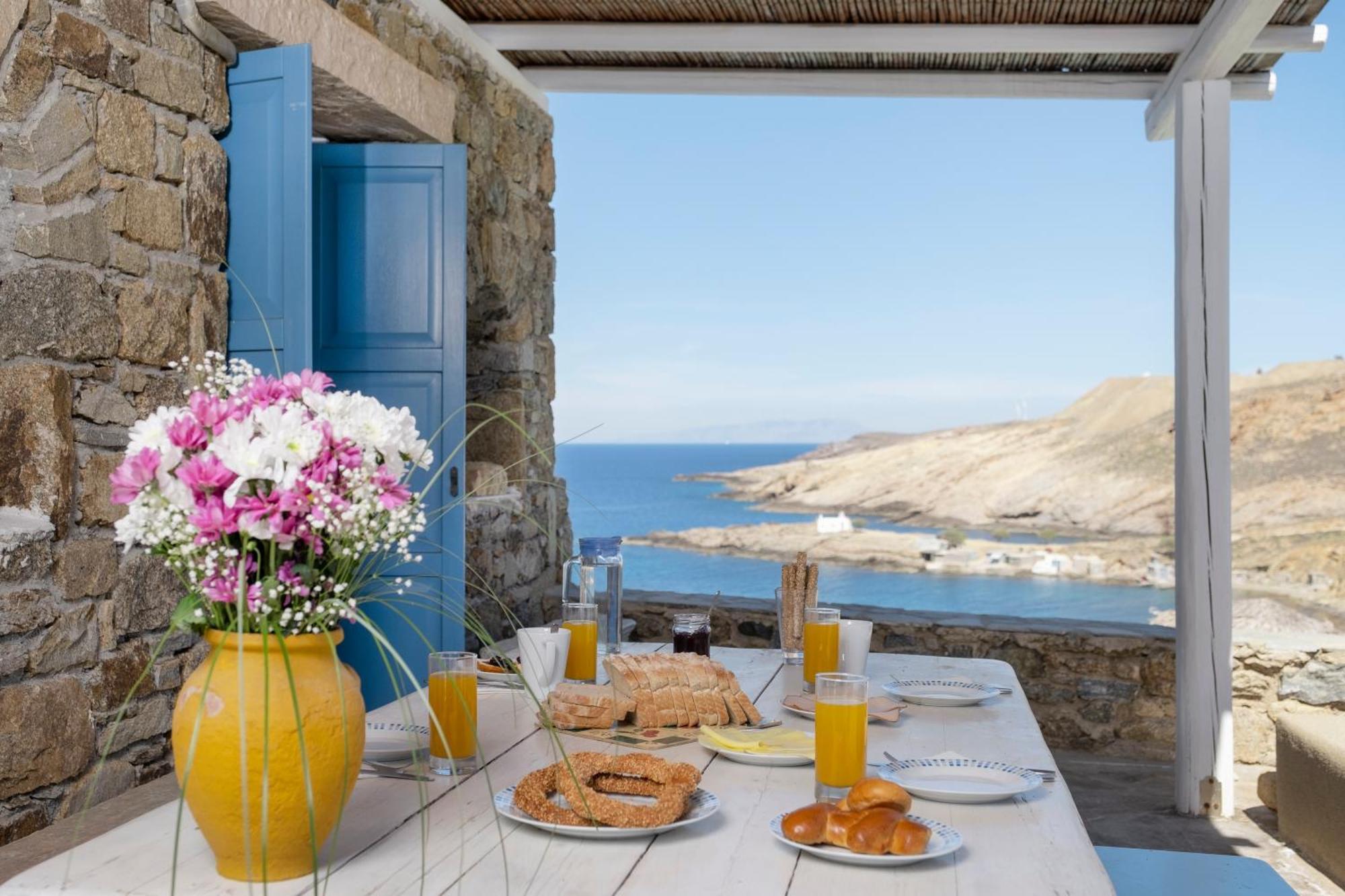 Mykonos Residence Villas & Suites Merchia Beach Экстерьер фото