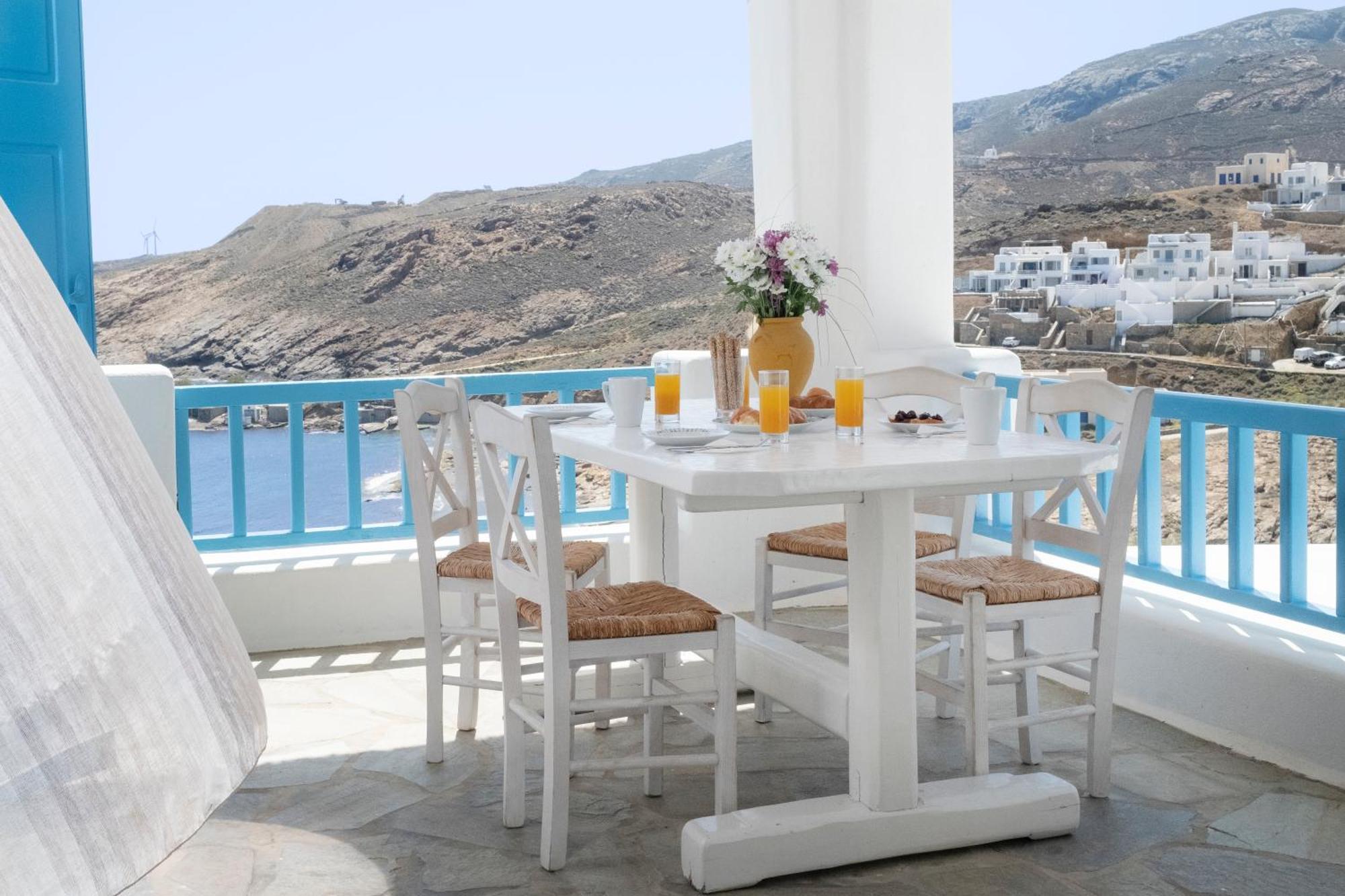 Mykonos Residence Villas & Suites Merchia Beach Экстерьер фото