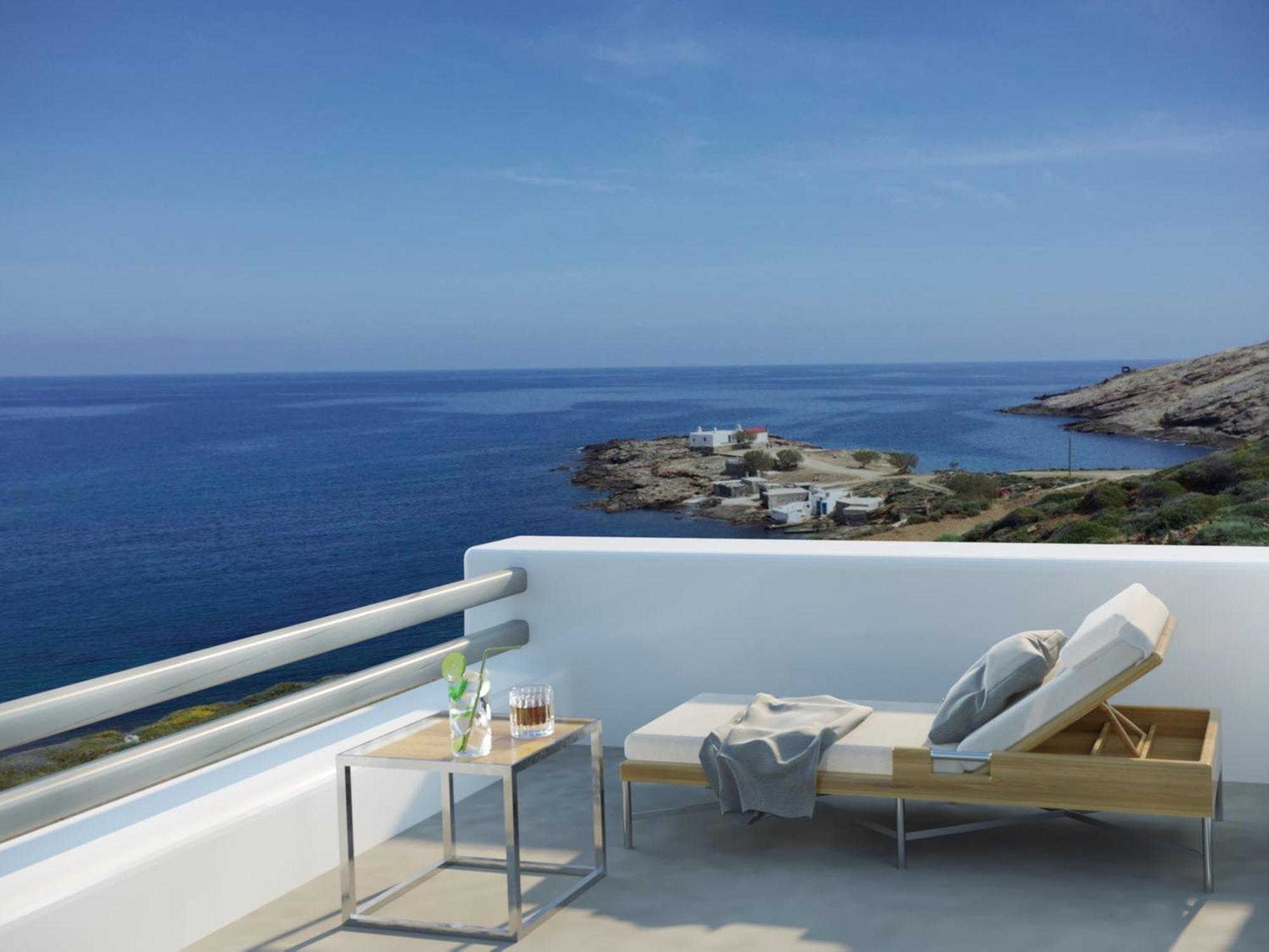Mykonos Residence Villas & Suites Merchia Beach Экстерьер фото