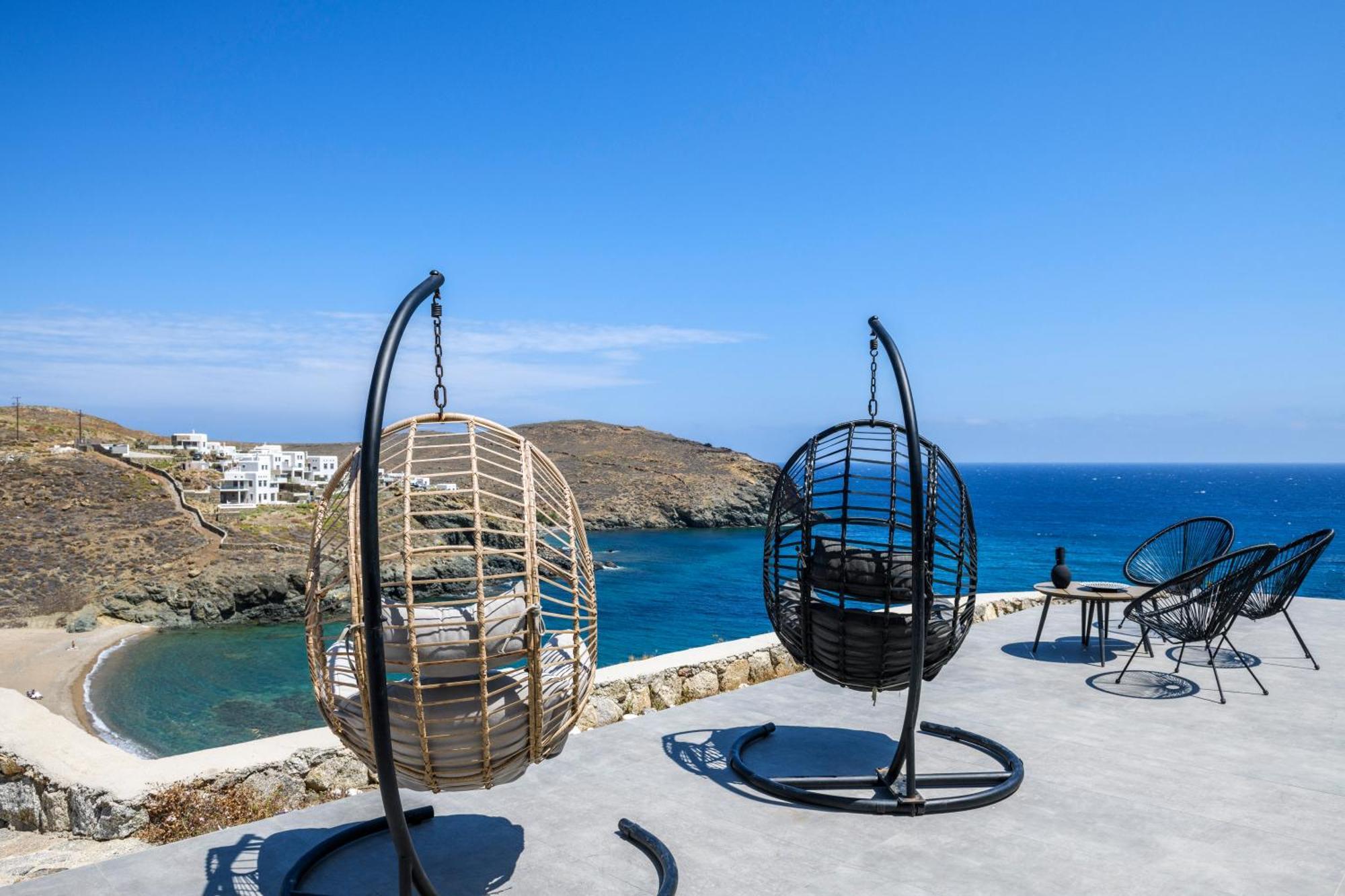 Mykonos Residence Villas & Suites Merchia Beach Экстерьер фото