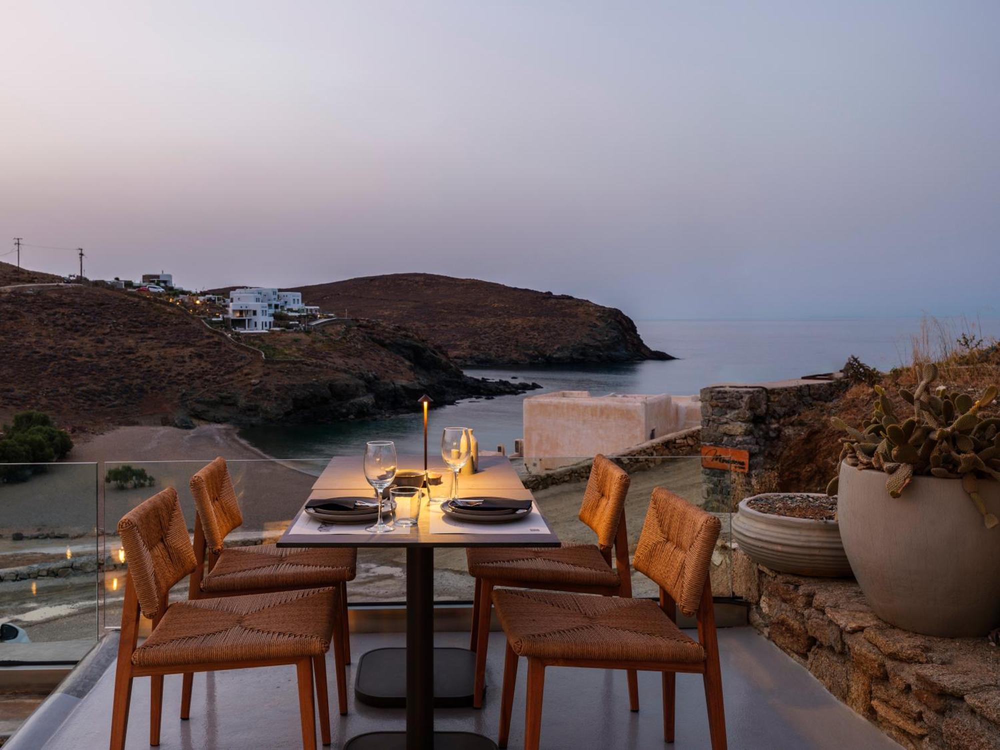 Mykonos Residence Villas & Suites Merchia Beach Экстерьер фото